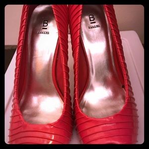 Baker bright pink stilettos